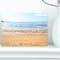 Designart - Blue Seashore with Pebble Stones - Modern Seascape Canvas Artwork